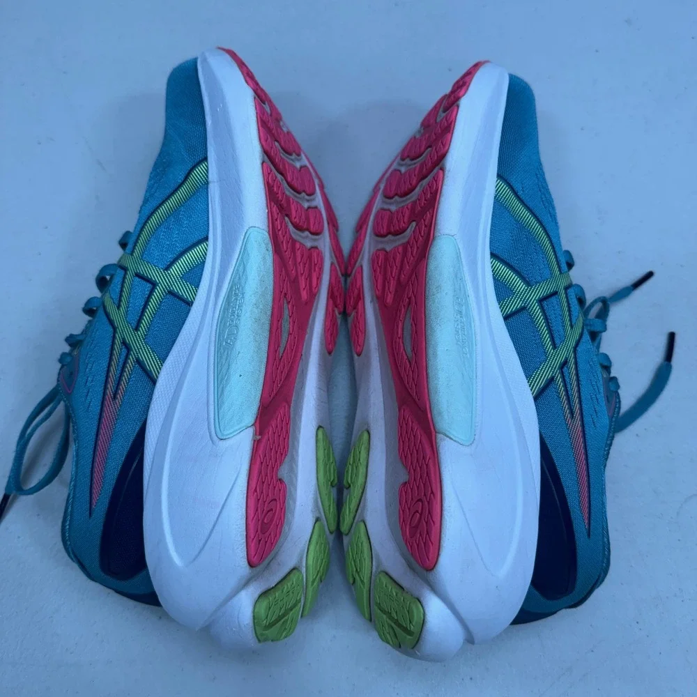 ASICS GEL-Kayano 30 Running Shoes Womens 10 Blue Pink PureGEL Athletic Running